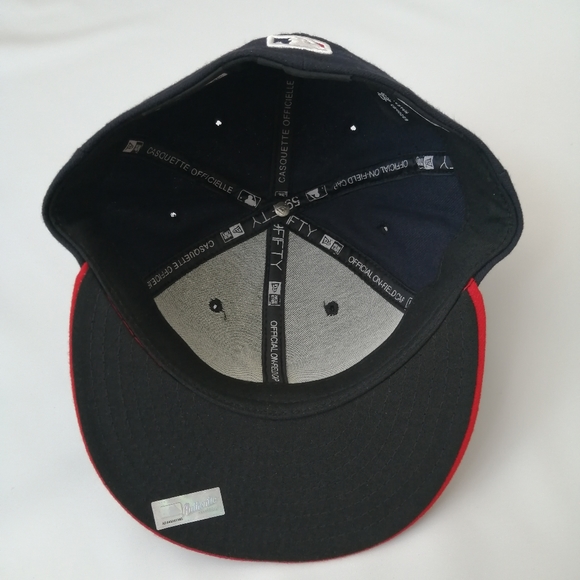 Atlanta Braves Y2K New Era Hat 7 1/4 - Picture 8 of 11